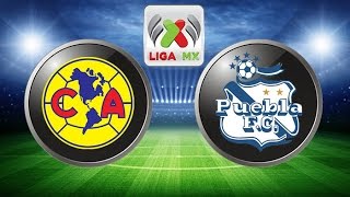 Puebla 4 vs 2 Club América | Resumen Apertura 2015 J1
