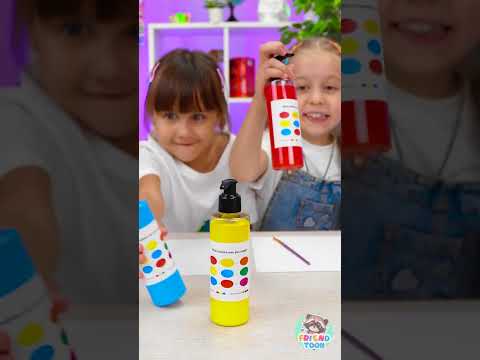 Colorful Mystery Unveiled! A Magical Art Experiment for Kids!