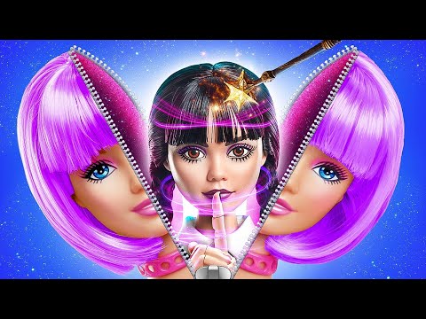 Barbie Wants to Be Wednesday! 🖤 Extreme Makeover Transformation