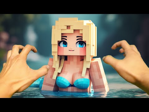 Mermaid! REAL LIFE IN MINECRAFT! REALISTIC