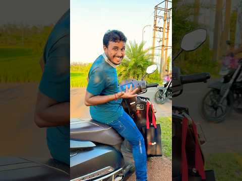 Papa did a funny prank with Misti 🤪🤣🤗🛵 #shorts #viralshorts #viralvideo