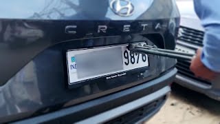 Creta Ex 2020 Got Good number for Free, registered finally