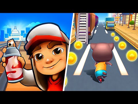 Subway Surfers VS Cat Runner Decorate Home, Subway Surfers New Update Washington DC, Subway Surf