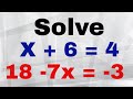 Understanding Variables, Constants, and Solving Equations