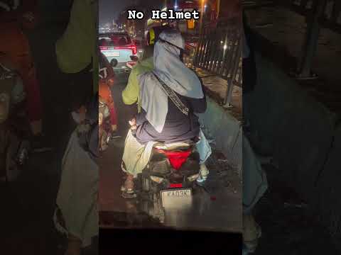 No Helmet 😂🫢Regarding Police 🤷🏽♂️🙏🏽❤️🔥