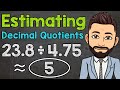 Estimating Decimal Division Techniques