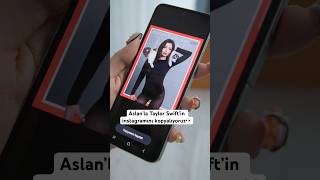 Taylor Swift’in instagram’ını kopyalıyoruz👀🫢 #taylorswift #teamgalaxy #withgalaxy #işbirliği