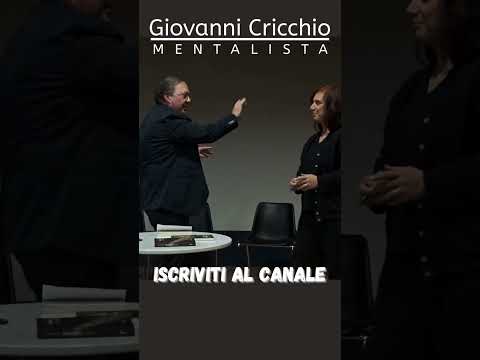 Giovanni Cricchio Il Mentalista Siciliano