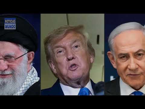 Trump dice que es muy difícil ahora pedir a Israel que cese ataques contra Irán.