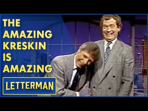 The Amazing Kreskin Will Blow Your Mind | David Letterman