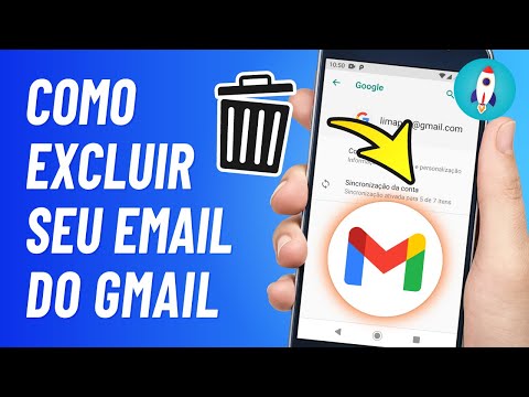 Como EXCLUIR EMAIL GMAIL do Celular 2024