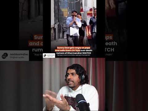 sunny deol is pissed off 😤