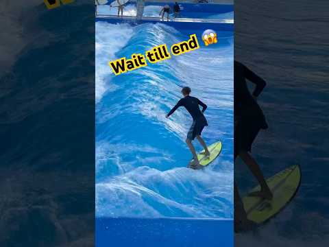 The end was scary ๐ #surfing #ocean