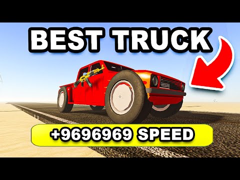 How POWERFUL Is The BEST TRUCK In Roblox A Dusty Trip?