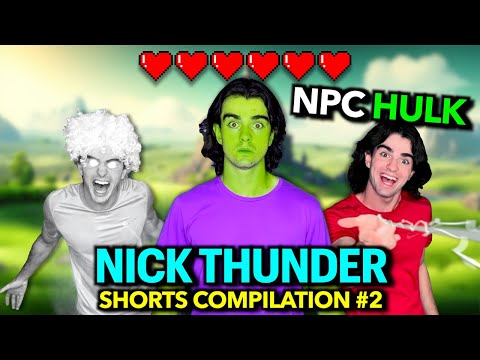 NPC Hulk and Superheroes | Nick Thunder Shorts Compilation #2