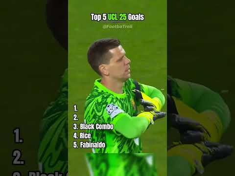 Top 5 UCL 2025 Goals