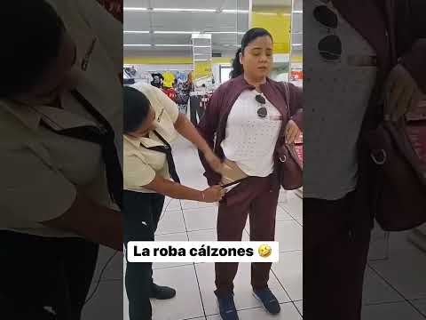 🚨🤔 En EXCLUSIVA!!!!  Señora intento robarse varios Calzones de Coppel!!!Ya los Traía Puestos !!!