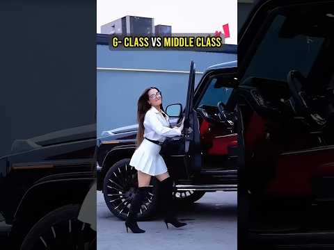 G CLASS Vs Middle class !! India car Vs foreign cars Rk car vlog #shorts