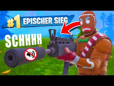 GEWINNEN... aber du darfst nur Schalldämpfer benutzen! (Fortnite Challenge)