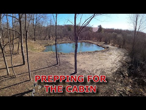 OFF GRID CABIN PREPERATION .... GETTING READY TO BUILD!