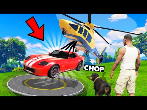 GTA 5 CHOP AND FROSTY BUY THE NEW $5 MILLION CAR IN UPDATE DLC