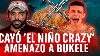 ALIAS EL "NIÑO CRAZY" AM3NAZO A BUKELE😱 EN EL SALVADOR