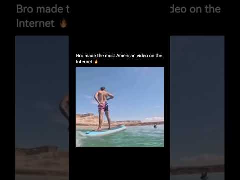 Bro made the most American video on the internet 🤣