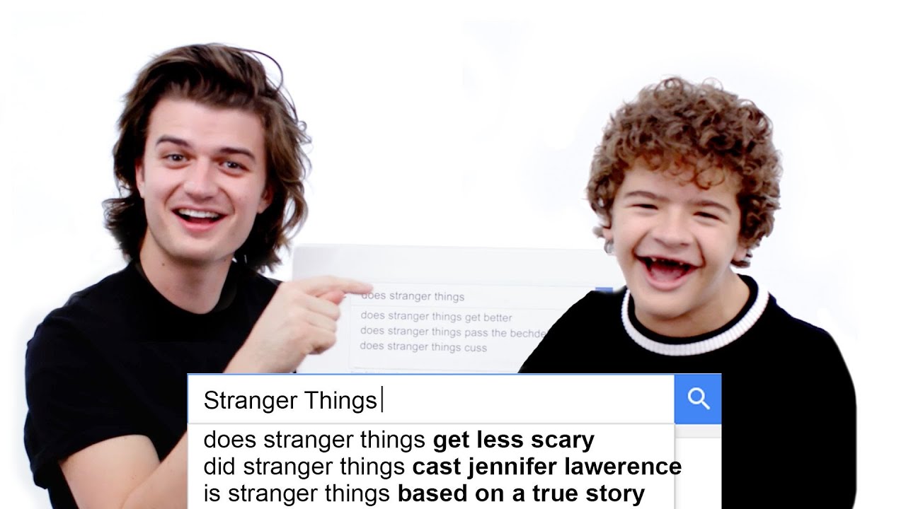 Stranger Things Cast Answer the Web's Most Searched Questions