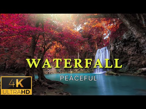 4K Video Ultra HD - Relaxing Music with Beauty of Nature and waterfall sounds - Unseen Wonders P1