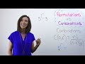 Permutations and Combinations Concepts
