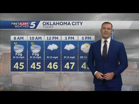 Thursday Feb. 6, 2025 Forecast: More dense fog today in Oklahoma