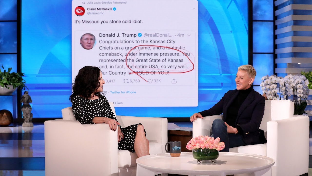 The President Makes Julia Louis-Dreyfus Miss Doing 'Veep'