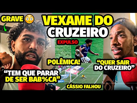 GRAVE! A HUMlLHAÇÃO VEXATÓRIA DE GABIGOL QUE FEZ JOGADOR DO CRUZEIRO REVELAR QUE QUER SAIR DO CLUBE