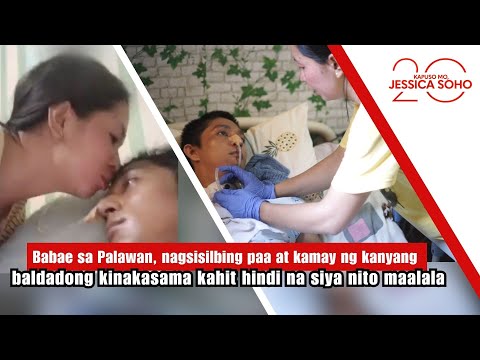 Babae, nagsisilbing paa at kamay ng kanyang baldadong kinakasama | Kapuso Mo, Jessica Soho