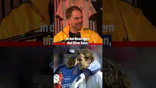 Lustige Anekdote: Wofür Kahn Scholl 500 Mark in die Hand drückte | #shorts