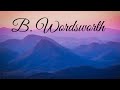 B Wordsworth and the Art of Poetry