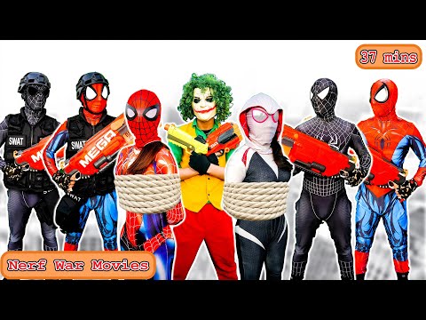 Joker bắt cóc Spidergirl sau vụ cướp táo bạo! Joker  đối đầu với các cảnh sát Spiderman