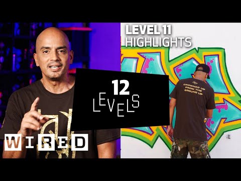 12 Levels of Graffiti: Easy to Complex