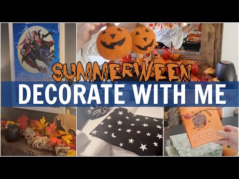 THIS IS YOUR SIGN! 2025 SUMMERWEEN DECORATING IDEAS *Pretending it's Halloween*