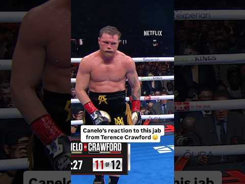 Canelo Alvarez was frustrated by Terence Crawford 😧 #canelocrawford #caneloalvarez #terencecrawford