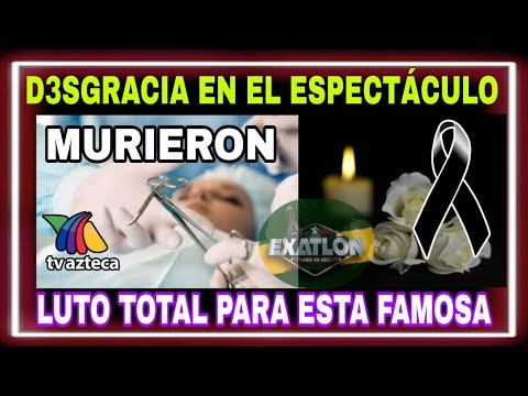 T3RRIBLE TR4GEDIA MURIERON, FAMOSA DEL ESPECTACULO CON EL ALMA ROTA