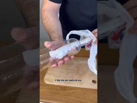 Genius Hack to Remove a Cork from Inside a Bottle in Seconds #LifeHack #DIYTricks #HomeHack