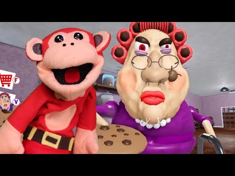 El Mono Juega: ESCAPE DE LA ABUELA MALVADA ROBLOX - MONO SÍLABO - GAME PLAY