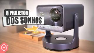 1 MÊS COM o MELHOR PROJETOR PORTÁTIL 4K LASER DO BRASIL! // HISENSE C2 ULTRA