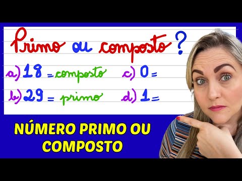 NÚMEROS PRIMOS E NÚMEROS COMPOSTOS !! EXPLICAÇÃO PARA APRENDER MATEMÁTICA AGORA!