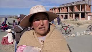 YouTube video thumbnail:  Truck Drivers Stuck Amid Anti-President Paz Protests in Bolivia