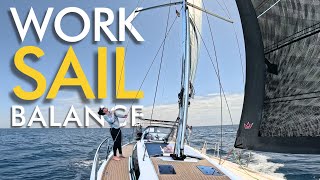 Unser Versuch, Arbeit und Segeln unter einen Hut zu bringen 🌊