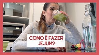 DIÁRIO DA DIETA - Um dia de Jejum Intermitente
