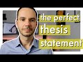 Thesis Statement Essentials