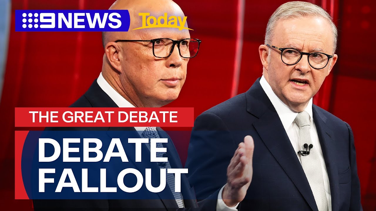 The Great Debate: Cost of living, energy and housing take centre stage | 9 News Australia